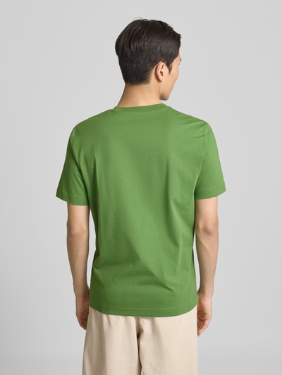 Marc O'Polo Regular Fit T-Shirt aus reiner Baumwolle Gruen 5
