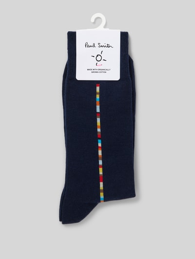 PAUL SMITH Socken mit Strukturmuster Modell 'VITTORE' Marine 3