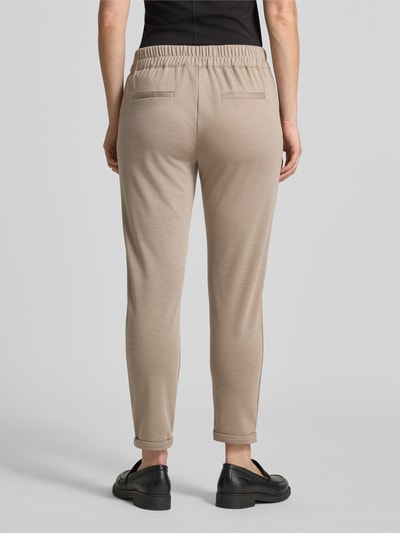 FREE/QUENT Skinny Fit Stoffhose mit Viskose-Anteil Modell 'NANNI' Taupe 5
