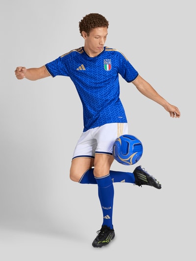 adidas Sportswear Regular Fit Trikot-Shorts mit Kontraststreifen Modell 'ITALIEN 26' Weiss 1