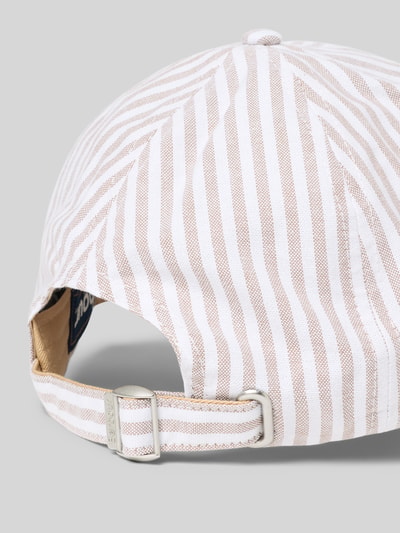 Barbour Czapka z daszkiem z czystej bawełny model 'CRESSWELL' Beżowy 3