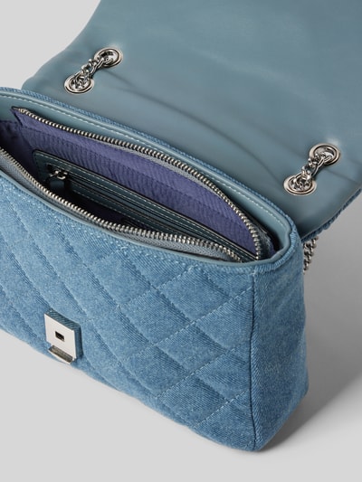 VALENTINO BAGS Crossbody Bag mit Label-Detail Modell 'OCARINA' Bleu 4