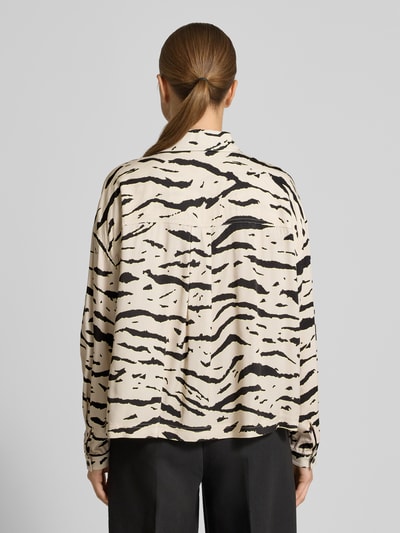 Marc Cain Hemdbluse mit Knopfleiste Sand 5
