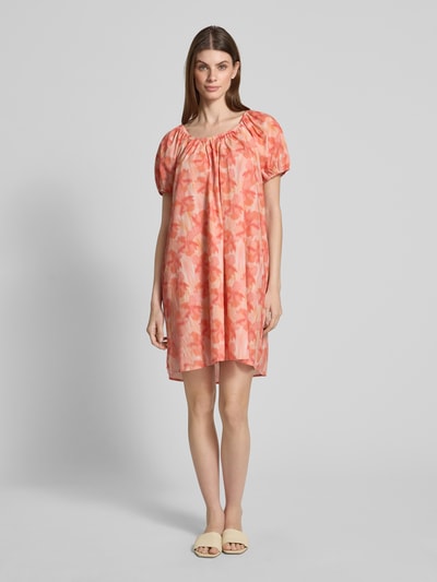 moves Minikleid mit Rundhalsausschnitt Modell 'Kenna' Rosa 1