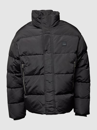 ARMANI EXCHANGE Steppjacke mit Daunen-Federn-Füllung und Label-Patch Black 1