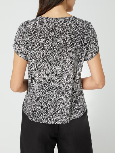 s.Oliver BLACK LABEL Blouseshirt met all-over motief  Wit - 5