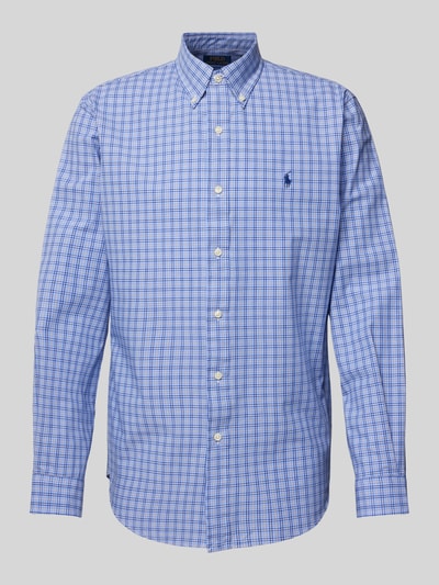 Polo Ralph Lauren Custom Fit Freizeithemd mit Button-Down-Kragen Royal 2