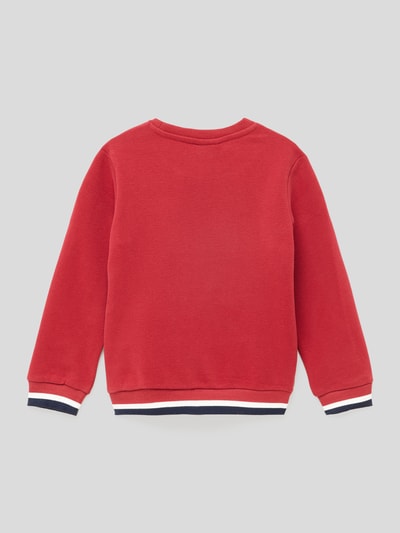 s.Oliver RED LABEL Sweatshirt mit Motiv-Applikation Rot 3