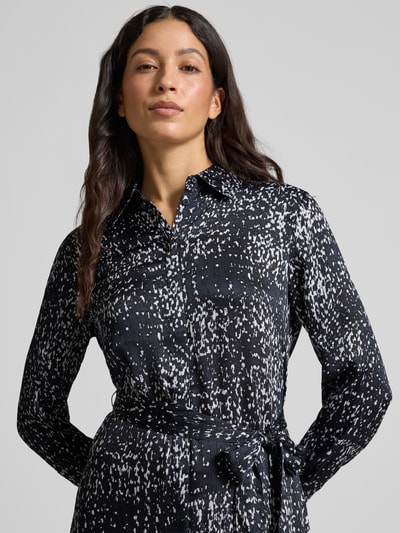 Calvin Klein Womenswear Sukienka koszulowa z wiązanym paskiem Granatowy 3