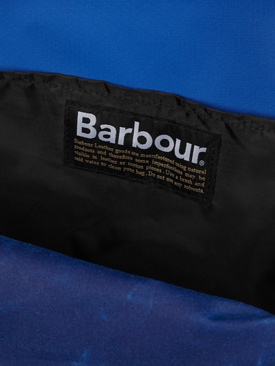 Barbour Rucksack mit Logo-Aufnäher - gewachst Royal 3