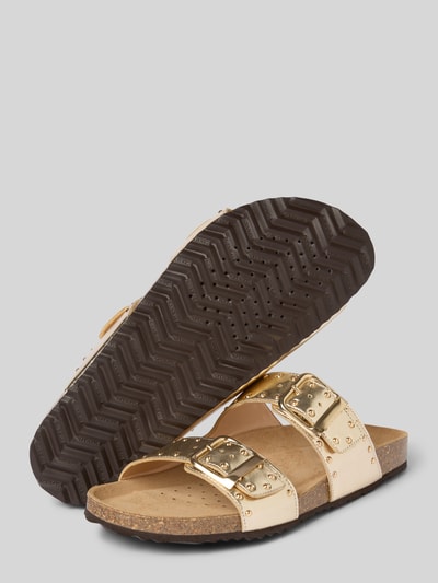 Geox Sandalette mit Nieten Modell 'BRIONIA' Gold 4