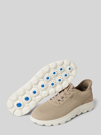 Geox Sneaker mit Strukturmuster Modell 'SPHERICA PLUS' Sand 4