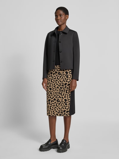 Marc Cain Midirock mit elastischem Logo-Bund Black 1