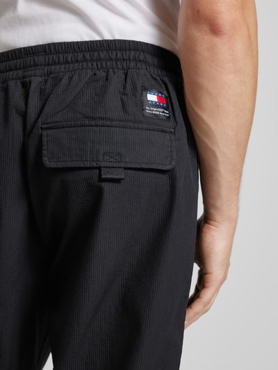 Tommy Jeans Hose mit Label-Detail Black 3