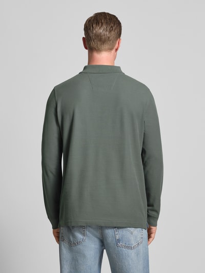 Fynch-Hatton Regular fit poloshirt met logostitching Antraciet - 5