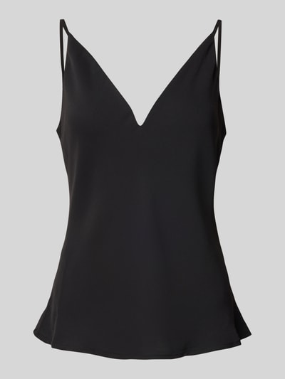 Guess Tanktop mit V-Ausschnitt Modell 'CAROLINE' BLACK 2