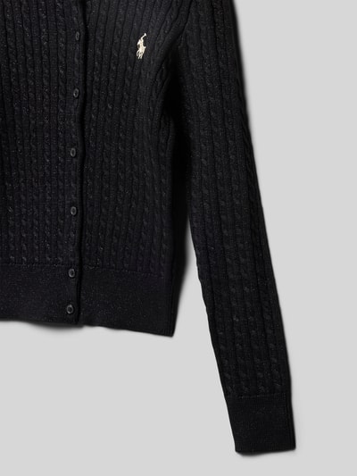 Polo Ralph Lauren Teens Vest met knoopsluiting Zwart - 2