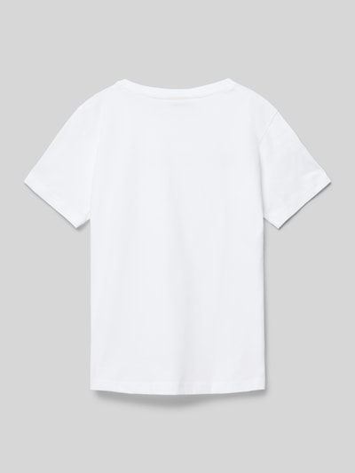 CHAMPION T-shirt met labelprint Wit - 3