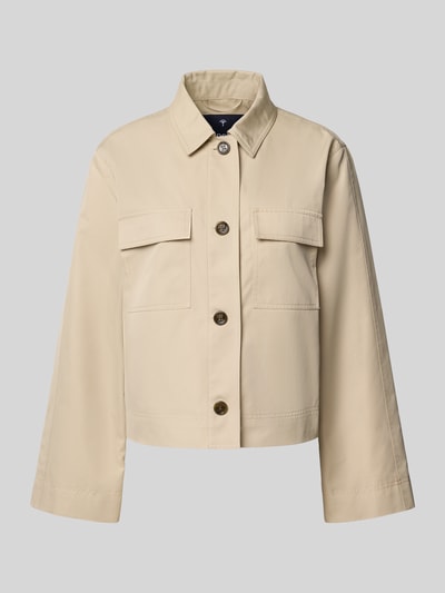 JOOP! Jack met borstzakken, model 'Odelia' Zand - 2