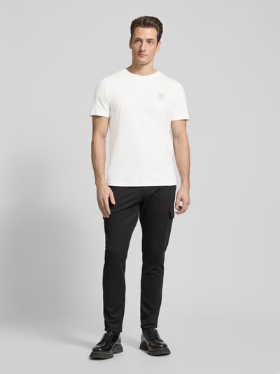 Antony Morato T-Shirt mit Motiv- und Label-Print Weiss 1