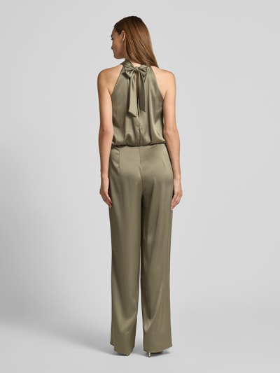 VM by Vera Mont Regular Fit Jumpsuit mit Strukturmuster Oliv 5
