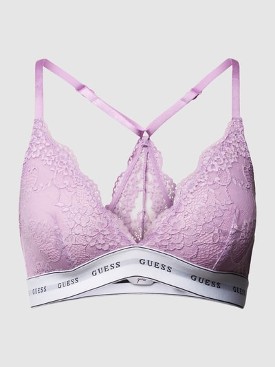 Guess BH aus floraler Spitze Modell 'BELLE' Lila 1