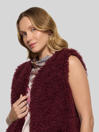 ROBE LÉGÈRE Regular Fit Weste ohne Verschluss Bordeaux 3