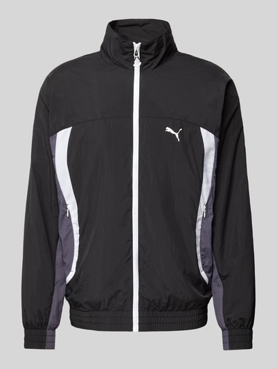 PUMA PERFORMANCE Sweatjack met logoprint, model 'CELLEBRATOR' Antraciet - 2