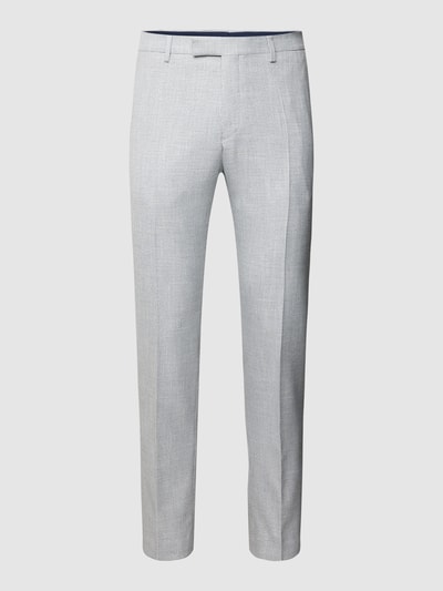 Pierre Cardin Pantalon met fijn motief, model 'Ryan' Lichtblauw - 2