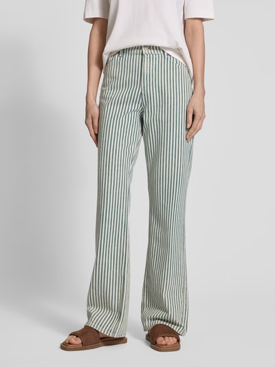 Mustang Jeansy z szeroką nogawką i 5 kieszeniami model ‘Madison’ Niebieski 4