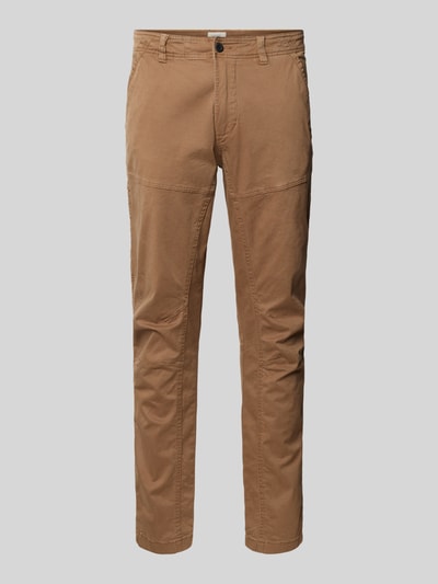 camel active Tapered Fit Chino mit Gesäßtaschen Modell 'TORONTO' Camel 2