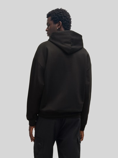 HUGO Oversized hoodie van puur katoen, model 'DITCHLE' Zwart - 5