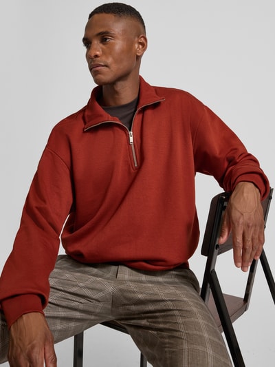 MCNEAL Troyer mit elastischen Abschlüssen Dunkelrot 3