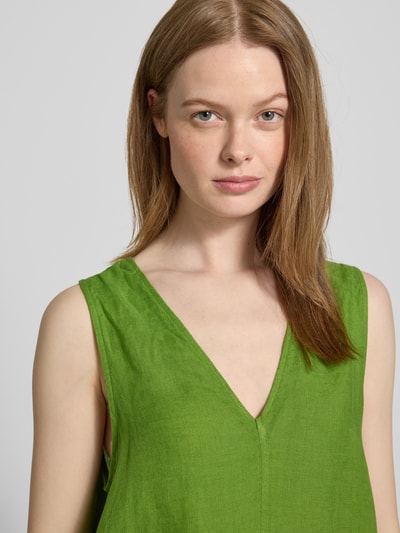 Selected Femme Regular Fit Wendetop aus reinem Leinen Modell 'LINNA' Grass 3