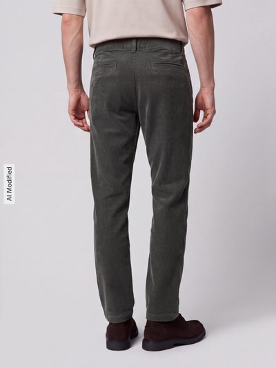 BOSS Orange Tapered Fit Chino aus Baumwoll-Mix Hellgruen 5