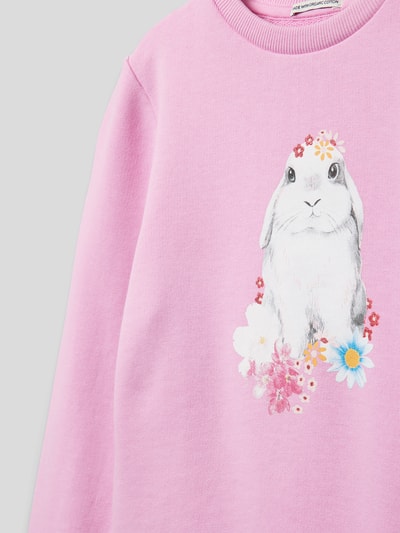 Tom Tailor Sweatshirt mit Motiv-Print Pink 2