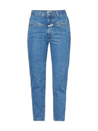 Closed Stone-washed mom fit jeans met hoge taille  Jeansblauw - 2