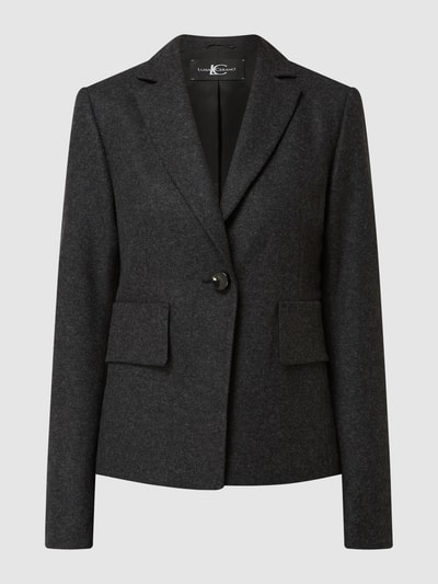 Luisa Cerano Blazer aus Wollmischung Anthrazit 2