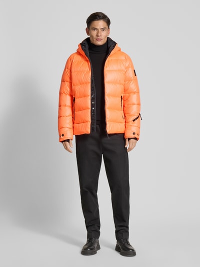 FIRE + ICE Steppjacke mit Stehkragen Modell 'LUKA2' Orange 1