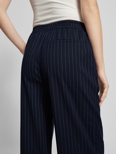 LeGer by Lena Gercke Wide leg stoffen broek met tunnelkoord, model 'Rabea' Middengrijs gemêleerd - 3