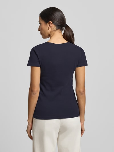 Polo Ralph Lauren T-shirt met labelstitching Blauw - 5