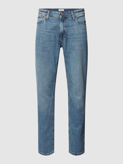 Jack & Jones Slim Fit Jeans mit Stretch-Anteil Modell 'CLARK' Jeansblau 2