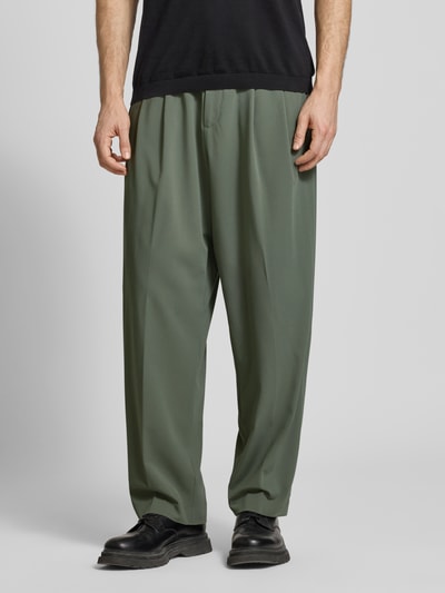 Antony Morato Stoffhose mit Label-Detail Schilf 4