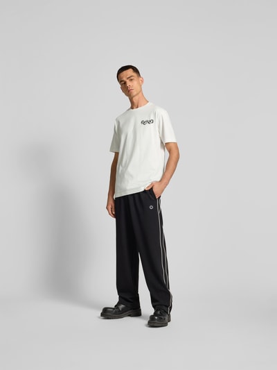 Kenzo Regular Fit T-Shirt mit Logo-Print Offwhite 1