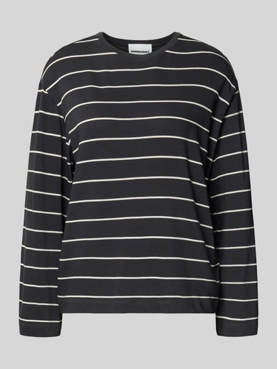 Armedangels Shirt met lange mouwen van katoenmix, model 'MARYNAA' Antraciet - 2