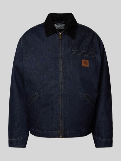 Carhartt Work In Progress Jeansjacke mit Paspeltaschen Modell 'DETROIT' Jeansblau 2