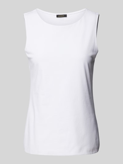 More & More Tanktop im unifarbenen Design Weiss 2