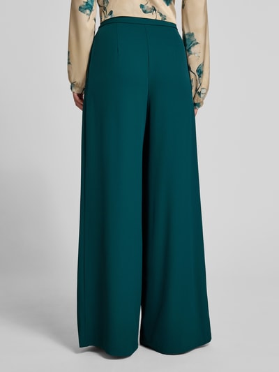 Rinascimento Wide leg stoffen broek met plooien Groen - 5