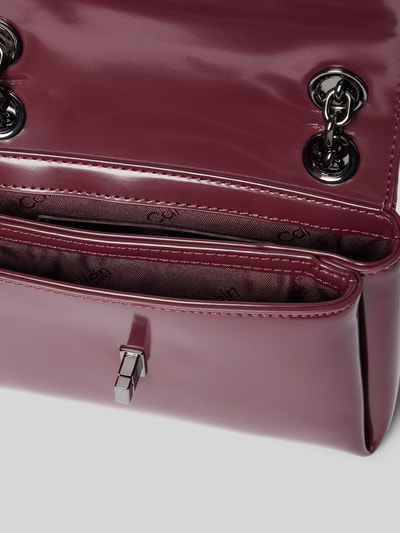 CK Calvin Klein Handtas met labelapplicatie Bordeaux - 4