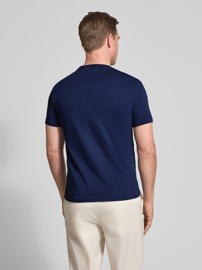 Polo Ralph Lauren T-shirt o kroju regular fit z czystej bawełny Granatowy 5
